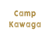 Gold Sticker by Camp Kawaga