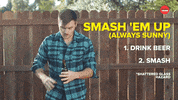 Drunk Always Sunny GIF by BuzzFeed