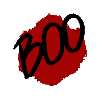Blood Boo Sticker