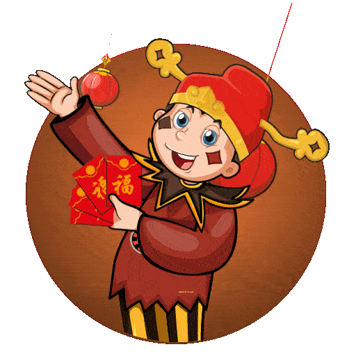 Gongxifacai Angpao Sticker by Dewacasino Official
