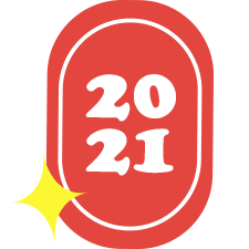 deandradelgado 2021 ready smiley 26 Sticker