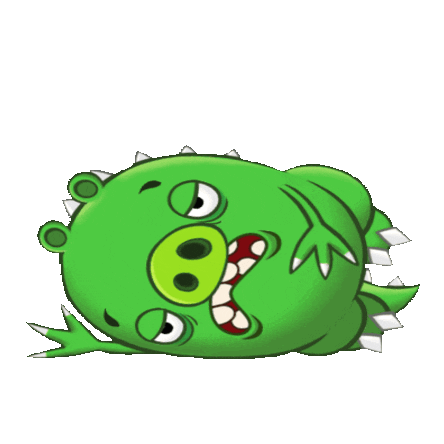 angry birds animation STICKER by imoji
