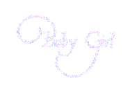 baby girl STICKER