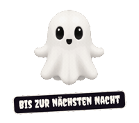 Good Night Halloween Sticker by IntelligentMobiles GmbH