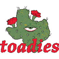 rawsomebrands texashighcountry gettexashigh toadiesthc Sticker