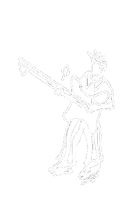 Animation Rock Sticker