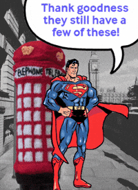 Phoning London GIF by TeaCosyFolk