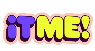 Its Me Hello Sticker by Mat Voyce