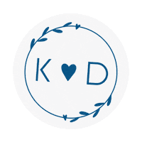 Just Married Love Sticker