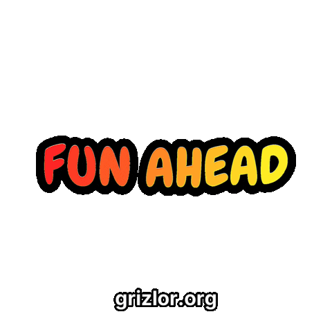 Happy Fun Sticker by grizlor