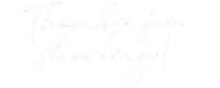 Thanks For Sharing Sticker