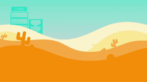 after effects desert GIF