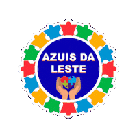 azuisdaleste autismo azuisdaleste Sticker