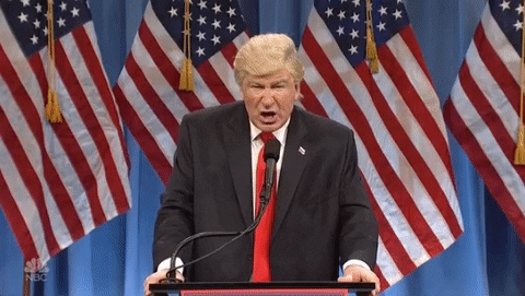 Donald Trump Pout GIF by Saturday Night Live