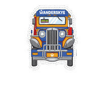 Philippines Jeep Sticker by Wanderskye