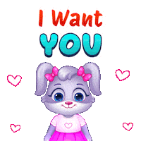 I Love You Want Sticker by Lucas and Friends by RV AppStudios