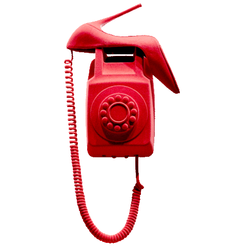 LouboutinWorld phone call shoe conversation Sticker