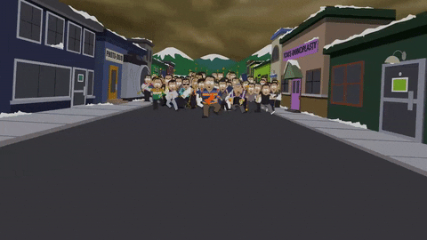 crowd mexican GIF by South Park 