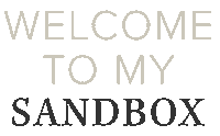 houseoffunk welcome interior design sandbox house of funk Sticker