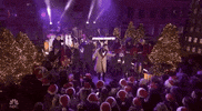 Christmas In Rockefeller 2019 GIF by NBC