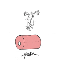 Toilet Paper Sport GIF by marko