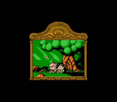 richmondchaisiri giphygifmaker nintendo nes bubble bobble 2 intro GIF