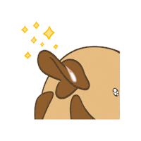 yurinamu star glitter character shine Sticker