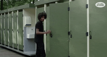 festival wc GIF by Studio Brussel