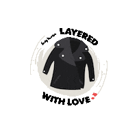 fashion layers Sticker