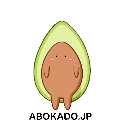 Japan Avocado Sticker by abokado_japan