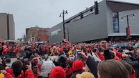 Kansas City Chiefs Fans Enjoy Super Bowl Victory Parade