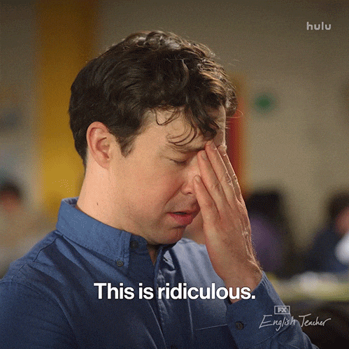 Stressed Fx Networks GIF by English Teacher FX