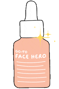 Face Glow Sticker by Go-To Skin Care