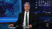 jon stewart boo yah GIF
