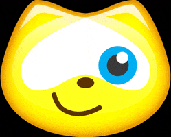 AlimentoZaeli sticker blink mascote piscar GIF