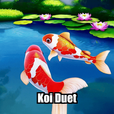 Koi Fish Challenge GIF by TheConfishius