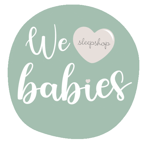 SleepShopConsulting giphyupload love heart baby Sticker