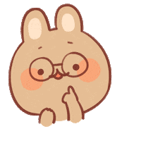 Bunny Please Sticker by dazz