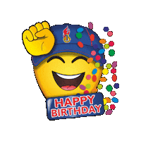 Happy Fun Sticker by The Goodeys