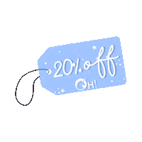 20 Off Sticker by Oh Lala Cali