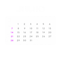 Julho Sticker
