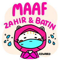 Cat Ramadan Sticker by Eco Spring  at Iskandar Malaysia