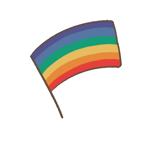 Pride Day Heart Sticker
