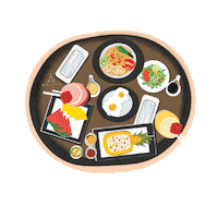 Food Sea Sticker by malisavillasuites