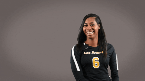 Volleyball Calstatela GIF by Cal State LA Golden Eagles