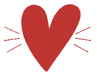 Love Is Love Heart Sticker by Kelley Bren Burke