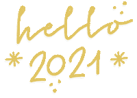New Year Hello Sticker by Andrea Scarpin