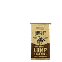 Bbq Sticker by Cowboy Charcoal