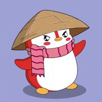 Bring It On Penguin GIF by Pudgy Penguins