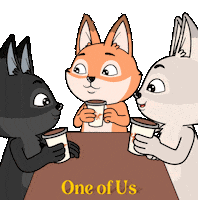 Joining Wolf Of Wall Street Sticker by Raposa Coffee